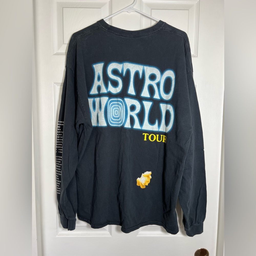 XL Astroworld “Wish You Were Here” Cactus Jack/Travis Scott Long-sleeve Tee